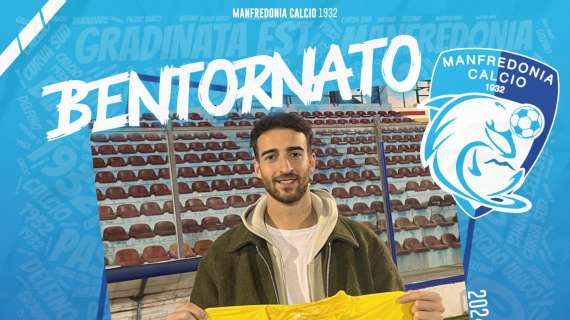 UFFICIALE - Manfredonia: annunciato il ritorno di Antonino