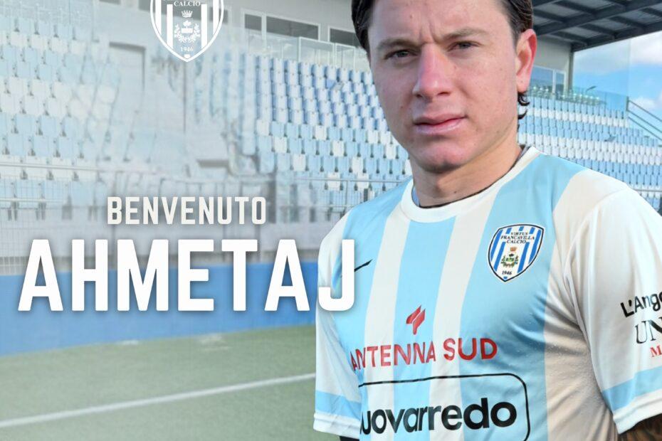UFFICIALE - Virtus Francavilla, arriva l'attaccante Matteo Ahmetaj