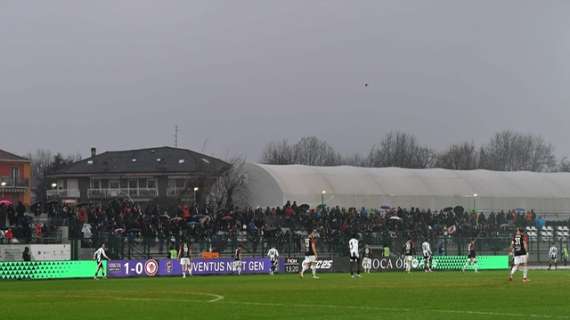 Foggia, tifosi presenti in gran numero a Biella: la foto