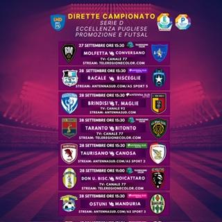 Calcio in Tv, le dirette del weekend sui canali del Gruppo Editoriale Distante