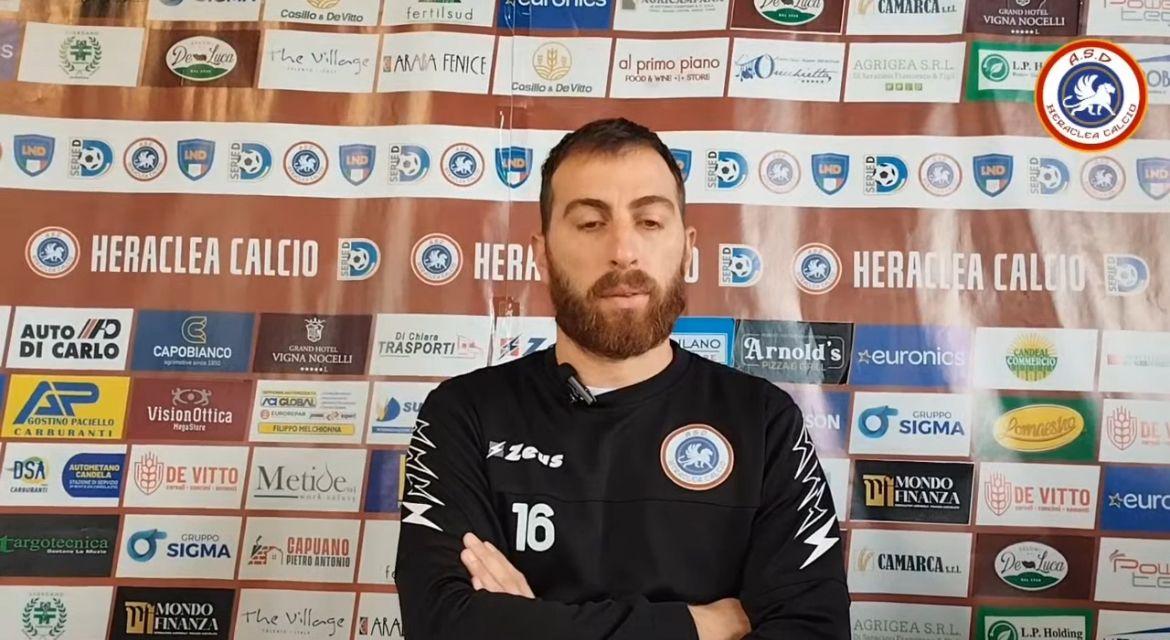 Heraclea, Compierchio: "Con il Manfredonia partita difficile, ma ci faremo trovare pronti"