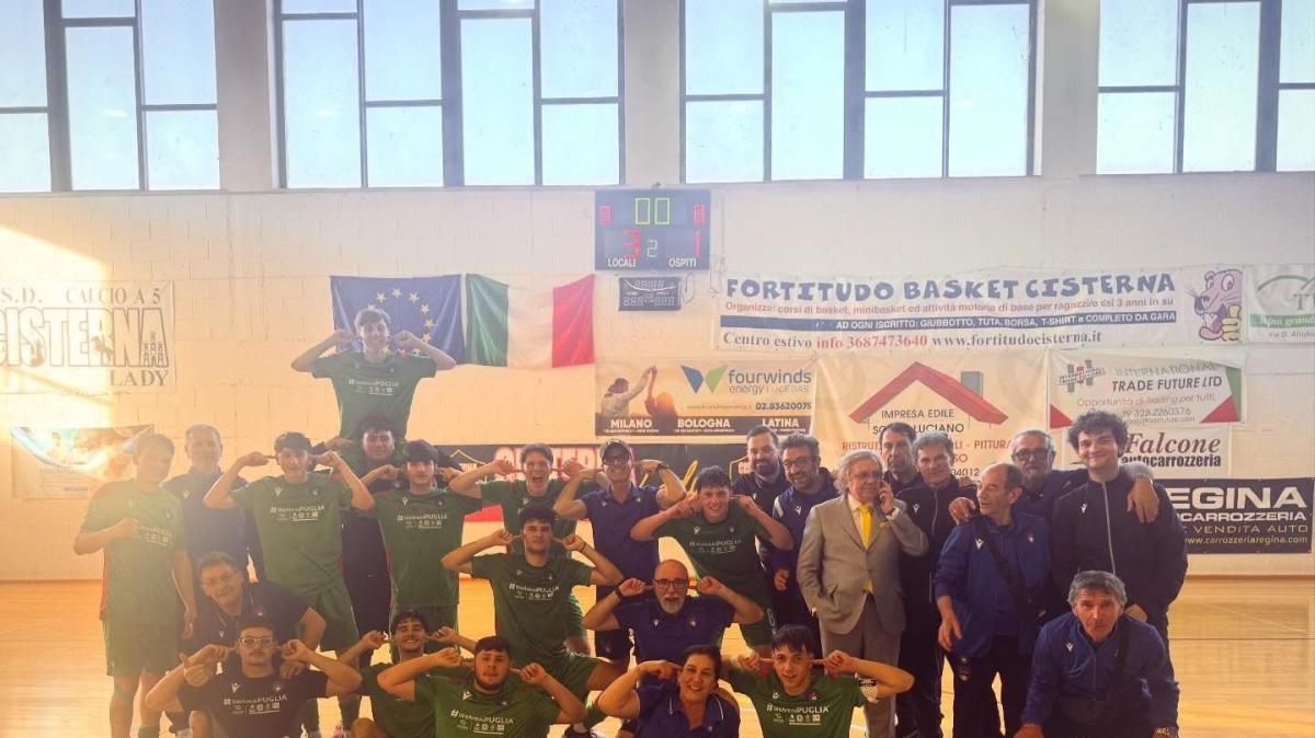 Torneo delle Regioni calcio a 5 U19/M: la Puglia vola ai quarti di finale