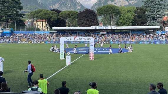 Lecco-Foggia 3-1, il sogno finisce qui: lombardi in Serie B