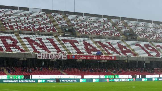 Salernitana-Bari: le formazioni ufficiali