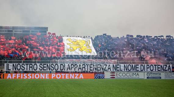Potenza-Taranto, lo stadio 'Viviani' è tutto esaurito
