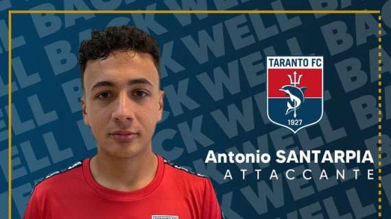 UFFICIALE - Taranto, Santarpia ha rinnovato il contratto