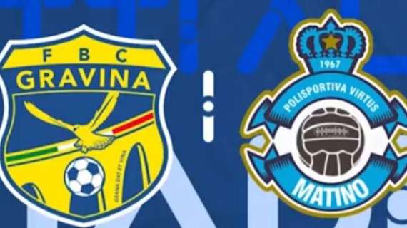 Le probabili formazioni di Gravina-Matino: i murgiani ancora senza Gilli e Diop, per i salentini Giambuzzi non ce la fa 