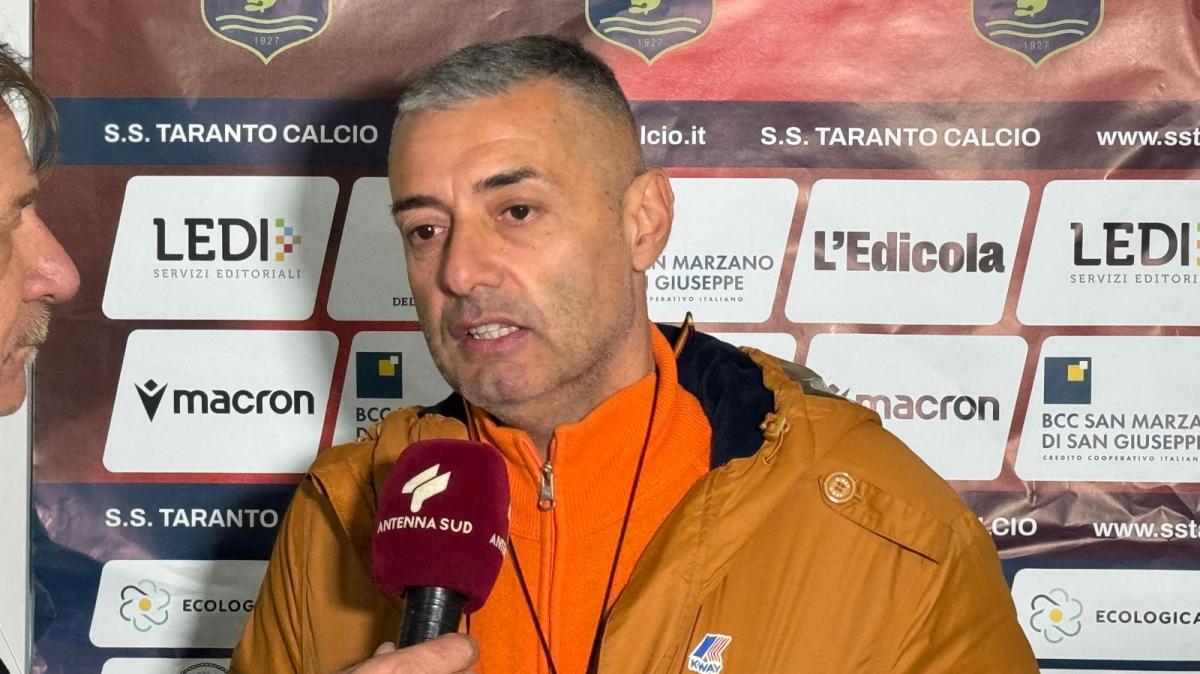 Taranto, Pagni: "Ci manca la personalità per capitalizzare le occasioni"
