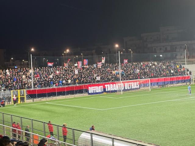 Finale Coppa Italia Eccellenza: trasferta vietata ai tifosi del Taranto