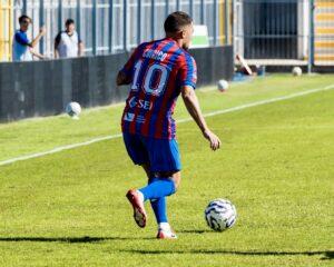 Casarano, Chiricò: "Contento per il risultato. La punizione? Ero lontano ma volevo provare"