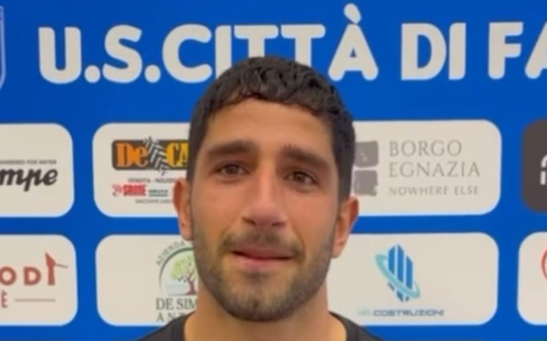 Fasano, Barranco: "Speriamo di regalare una gioia ai tifosi"