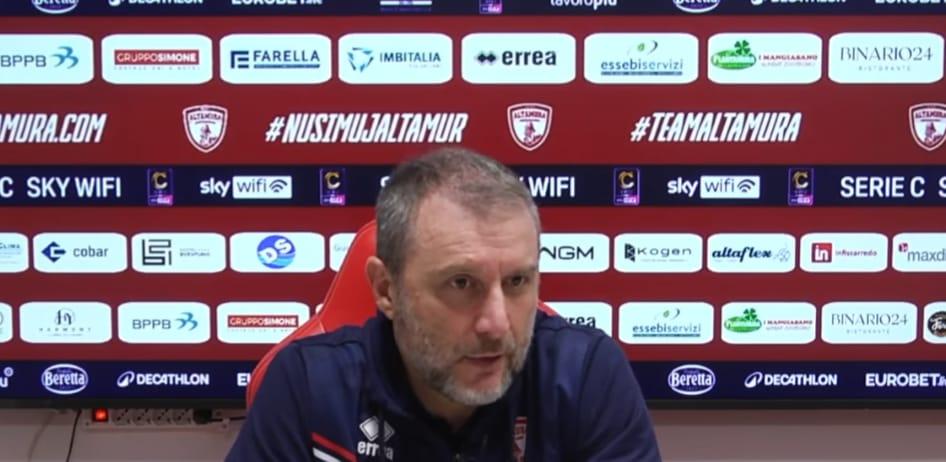 Altamura, Mangia: "La squadra sta crescendo, ora testa al Latina"