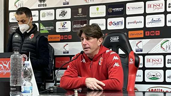 Bari, Mignani: "Contro il Verona sfida stimolante, andremo lì per provare a vincere"