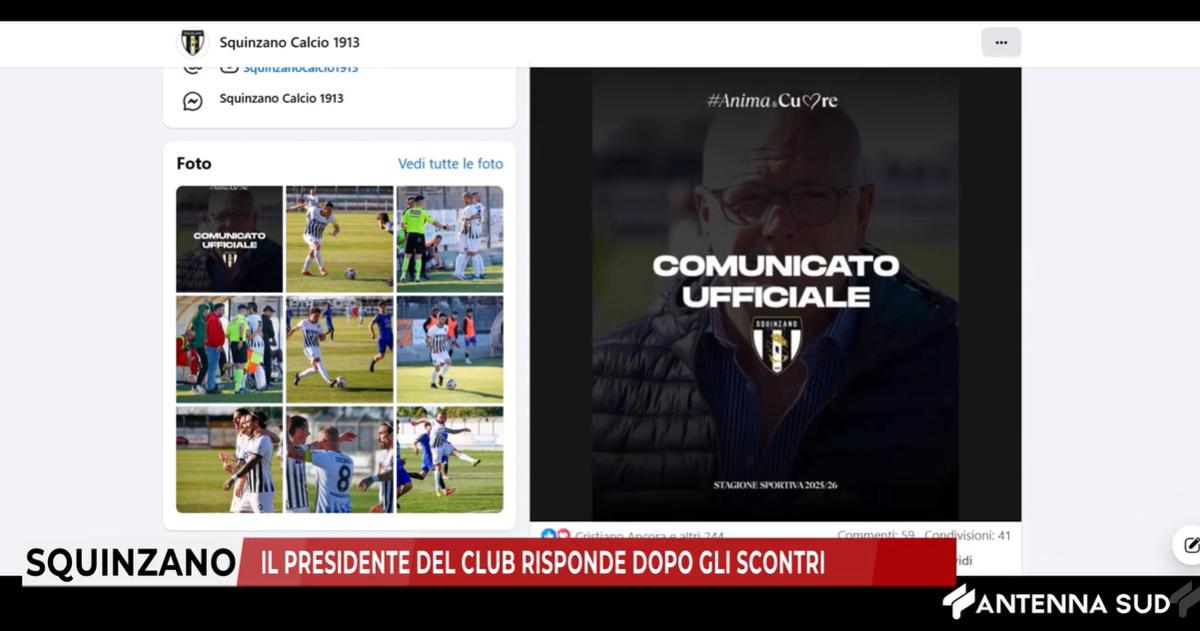 Squinzano, il presidente del club Cocciolo risponde dopo gli scontri