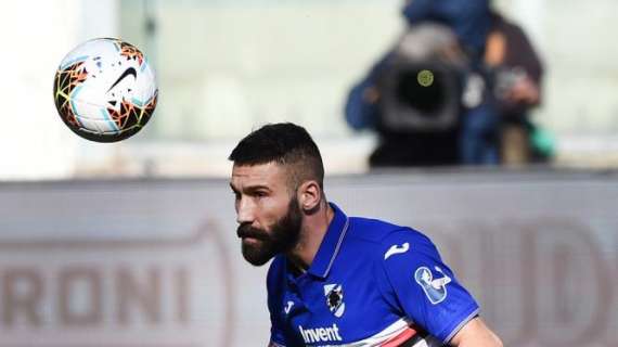 Sampdoria, niente Lecce per Tonelli: il difensore out 2-3 settimane