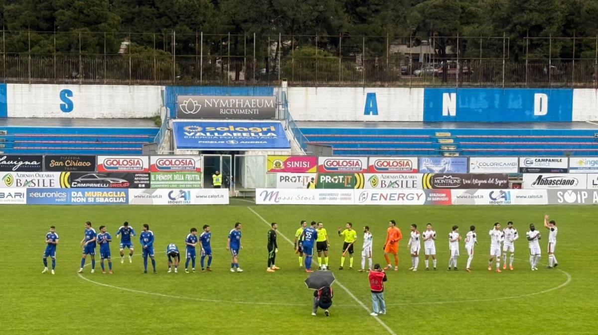 Fidelis Andria, pareggio a reti inviolate contro il Francavilla