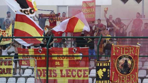 Akragas-Lecce, 836 posti per i tifosi giallorossi