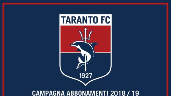 Taranto, presentata la campagna abbonamenti #TarantouniCoamore