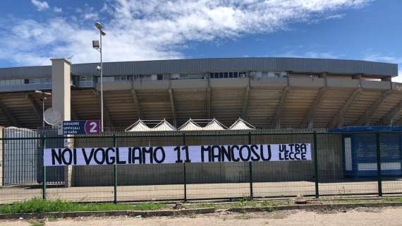 FOTO - Lecce, la carica degli UL: "Noi vogliamo 11 Mancosu"