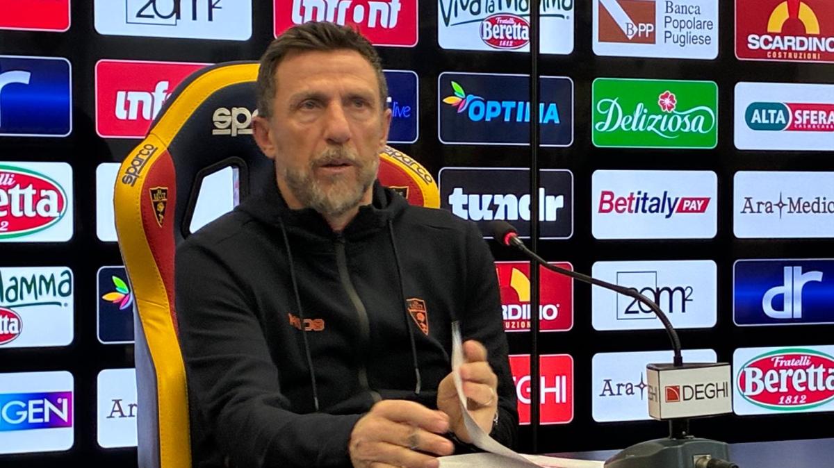 Verso Bologna-Lecce, Di Francesco: “Equilibrio e solidità per tornare a fare punti”