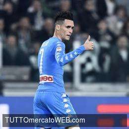 Napoli, Callejon: "Qui non puoi che essere felice"