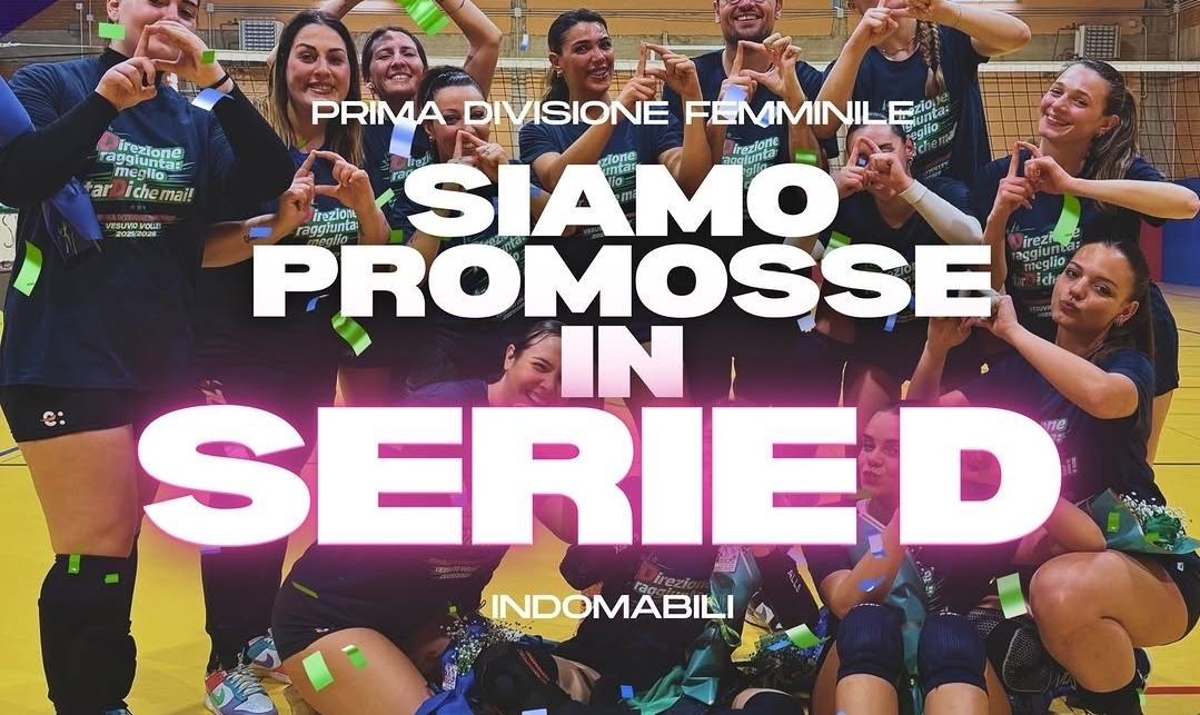 Vesuvio Volley, storia scritta: promozione in Serie D tra sacrificio, identità e un percorso perfetto