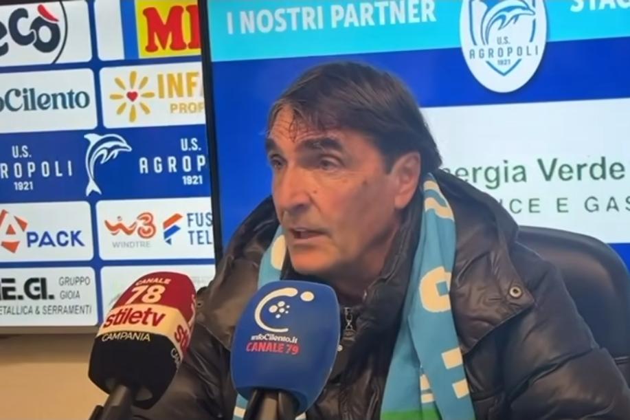 Agropoli, lo sfogo di Volpe: “Se è così, meglio fare la Terza Categoria. La città non risponde.”