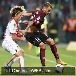 Salernitana, si ferma Della Rocca