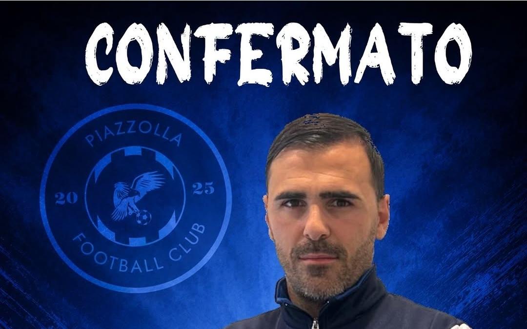 Piazzolla FC, conferma per mister Salvatore Falco: arriva il comunicato ufficiale