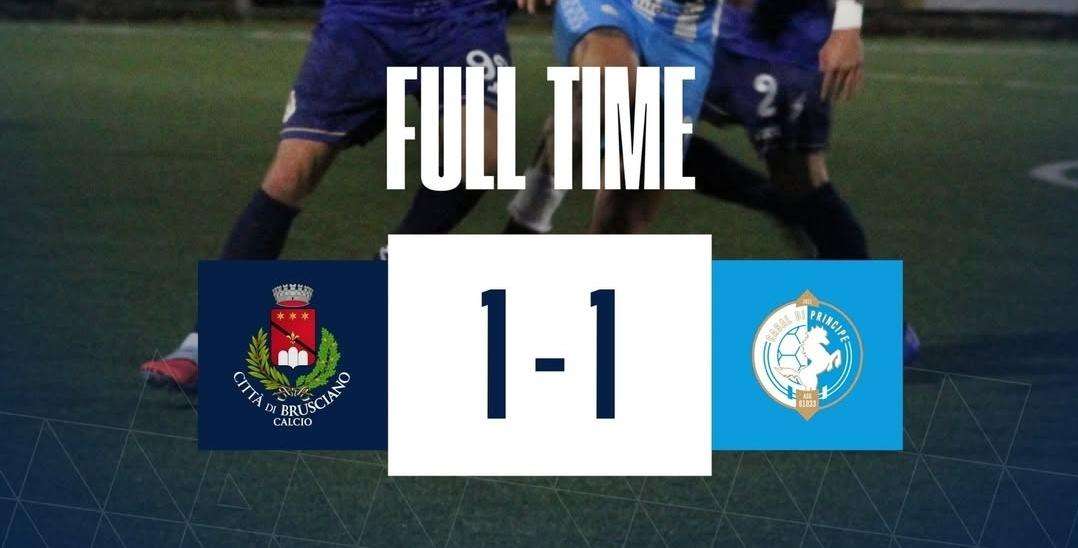 Brusciano–Casal di Principe, pareggio in campo e tensioni nel post-gara: le versioni delle società