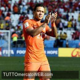 Napoli, contatto Depay