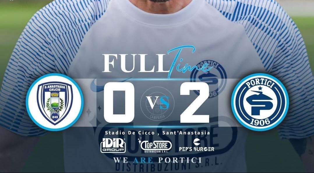 Sant’Anastasia–Portici, tensione nel post gara: comunicati contrapposti delle due società