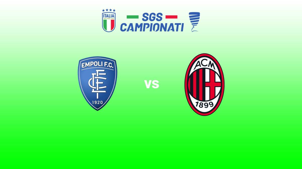 LIVE - Empoli FC U15 vs AC Milan U15 0-2
