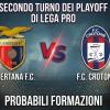 LE PROBABILI FORMAZIONI - Due novità per Coppitelli rispetto a domenica, tridente offensivo per Longo