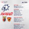 Casertana, ventuno i convocati per il big match col Benevento 