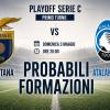 LE PROBABILI FORMAZIONI -