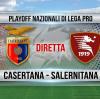 DIRETTA / Casertana-Salernitana, calcio d'inizio ore 21 