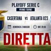 LIVE - Segui con noi il primo turno di girone dei playoff tra Casertana e Atalanta Under 23 