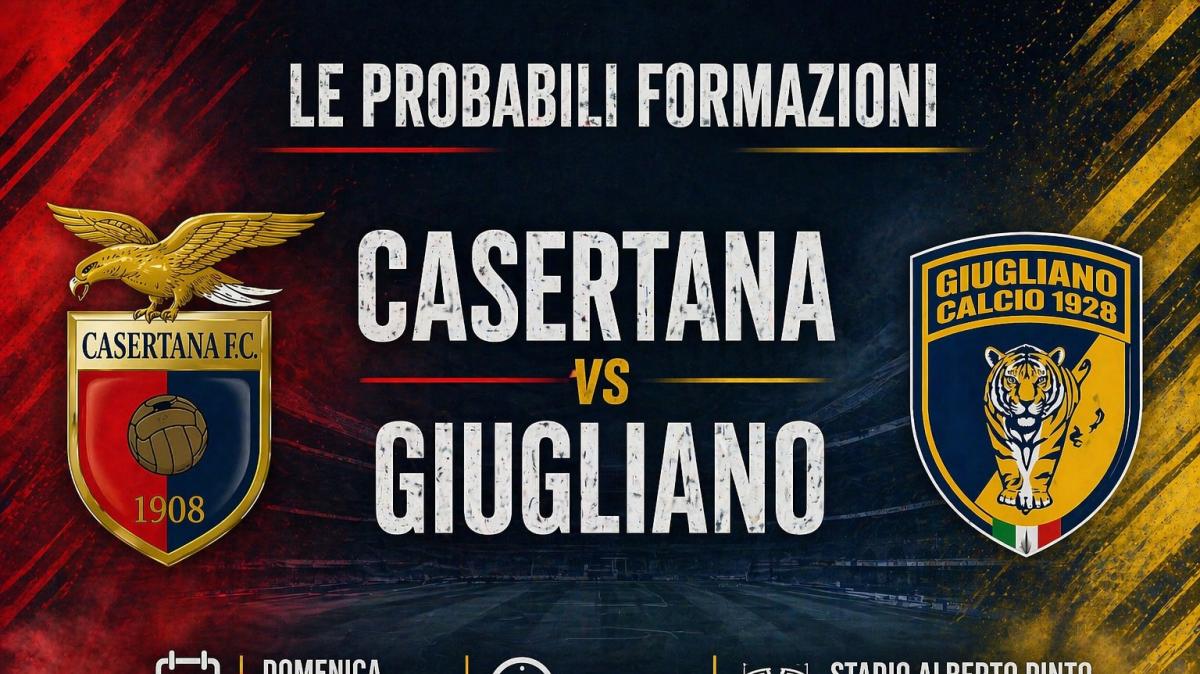 LE PROBABILI FORMAZIONI - Mezza rivoluzione per Cervera, nel Giugliano c'è l'ex Caldore