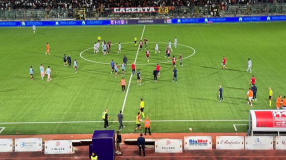 La Casertana questa volta deve accontentarsi di un pari. Rileggi il nostro live contro il Cosenza