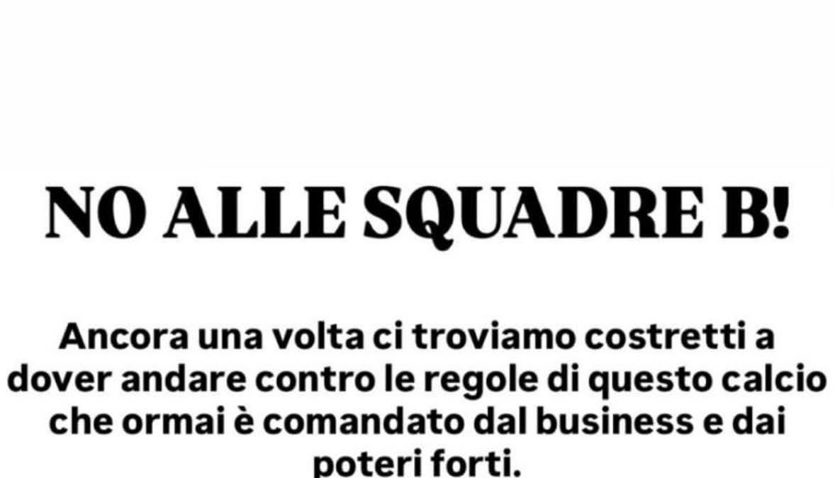 Arriva l'Atalanta Under 23, al Pinto ci sarà una protesta dei tifosi rossoblù