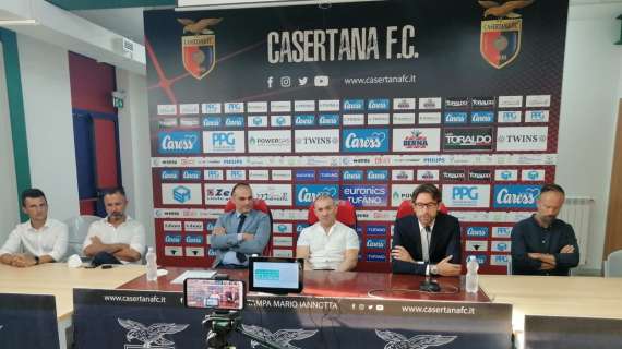 Presentato il nuovo tecnico Guidi: "Vogliamo rendere orgogliosi i tifosi della Casertana"