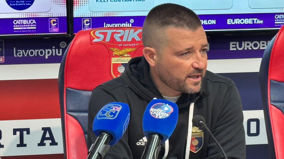 Casertana, testa ai playoff, Coppitelli: "Ora serve il massimo nel rush finale”