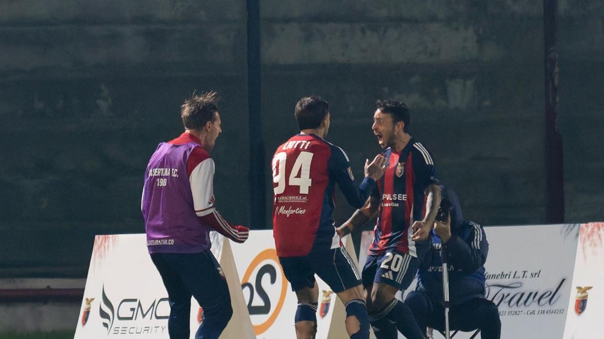 Rimonta vincente, la Casertana tra le big del girone. Rileggi la nostra diretta