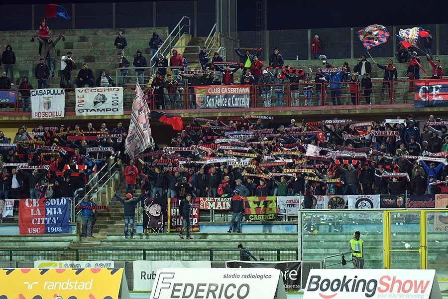 Tifosi Casertana a Cosenza