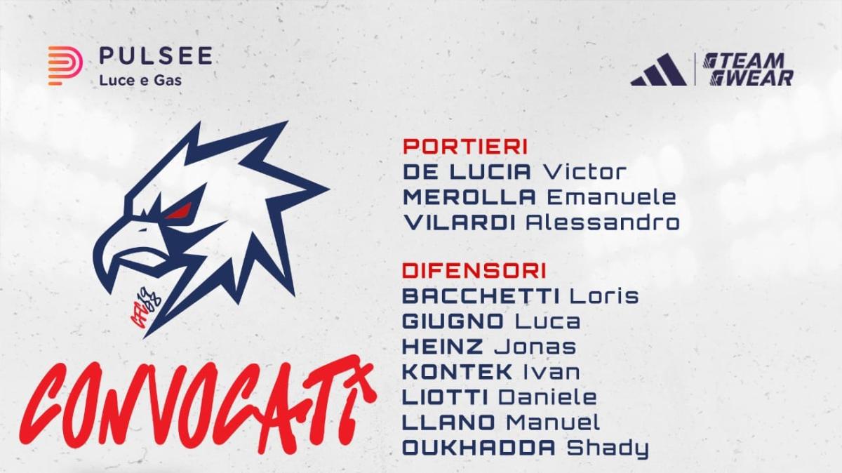 Casertana, ventidue i convocati per il Trapani, fuori Rocchi