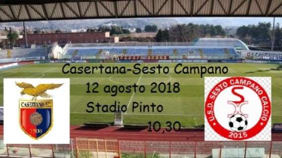Domani collegamenti dal 'Pinto per Casertana-Sesto Campano