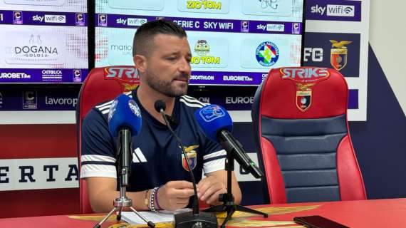 Altro esame da grande per la Casertana, Coppitelli: "Il Cosenza ha una rosa da B e un tecnico di grande esperienza"