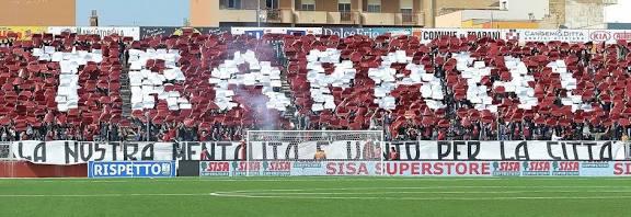 Casertana-Trapani, nessun tifoso ospite al Pinto