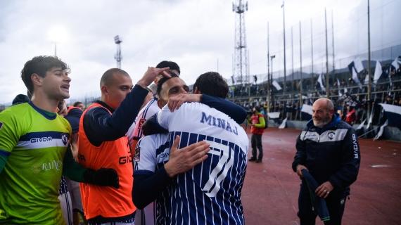 Cavese, -5 al traguardo: la squadra di Prosperi entra nel rush finale per la corsa salvezza